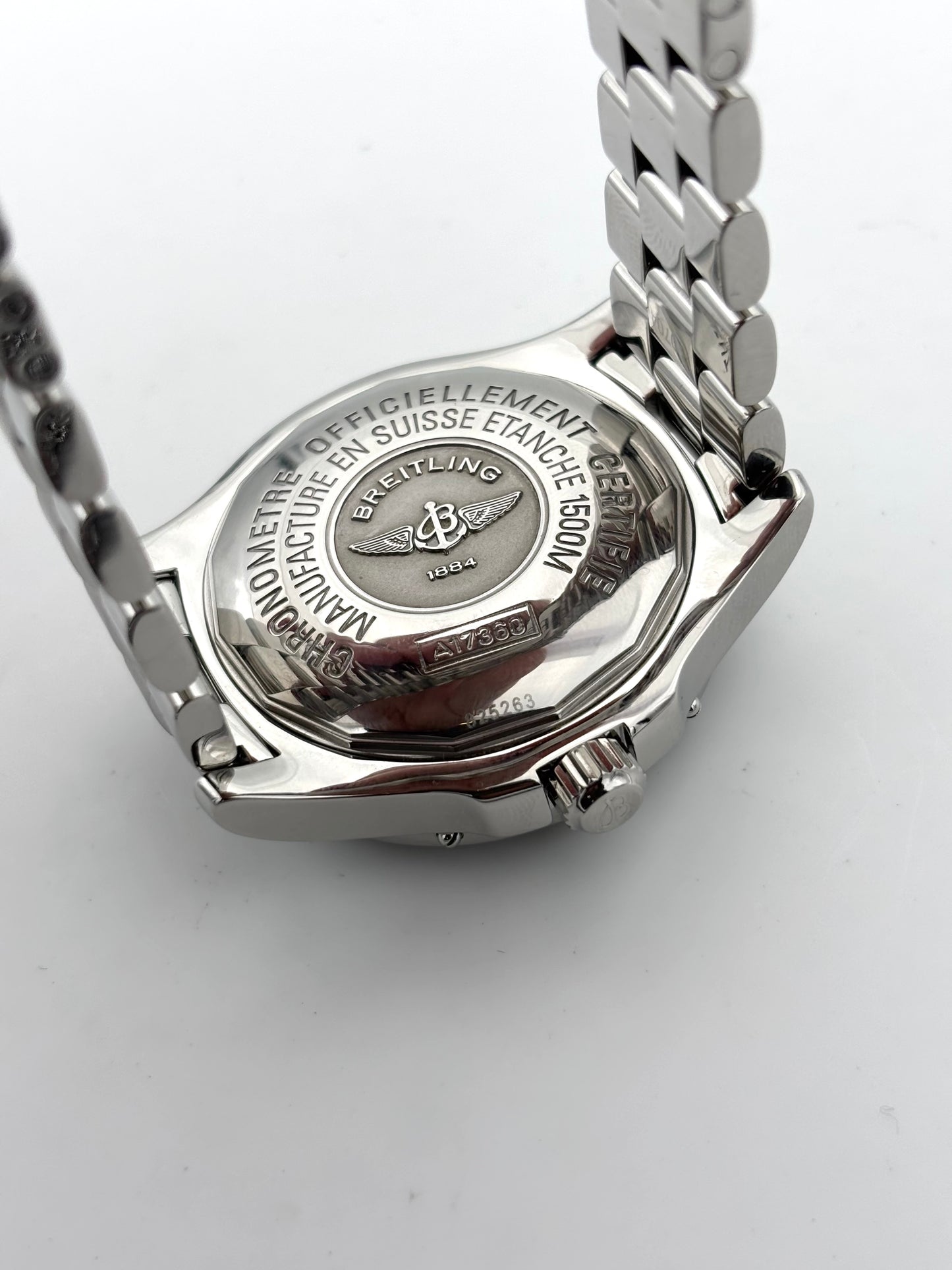 Breitling Superocean, FULL-SET, TOP ZUSTAND, 2004, Service 2022