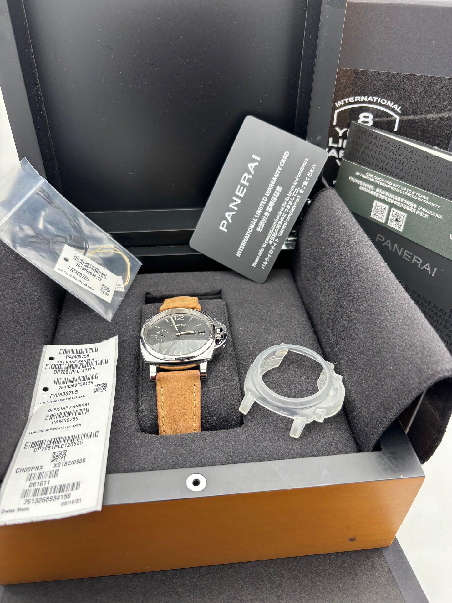 Panerai Luminor Due, FULL-SET Baujahr 2022 GARANTIE 2030 TOP ZUSTAND