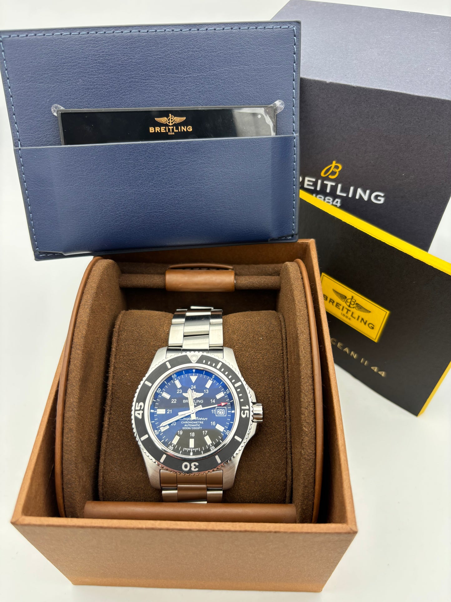 Breitling Superocean II 44, TOP ZUSTAND, FULL-SET, 2019
