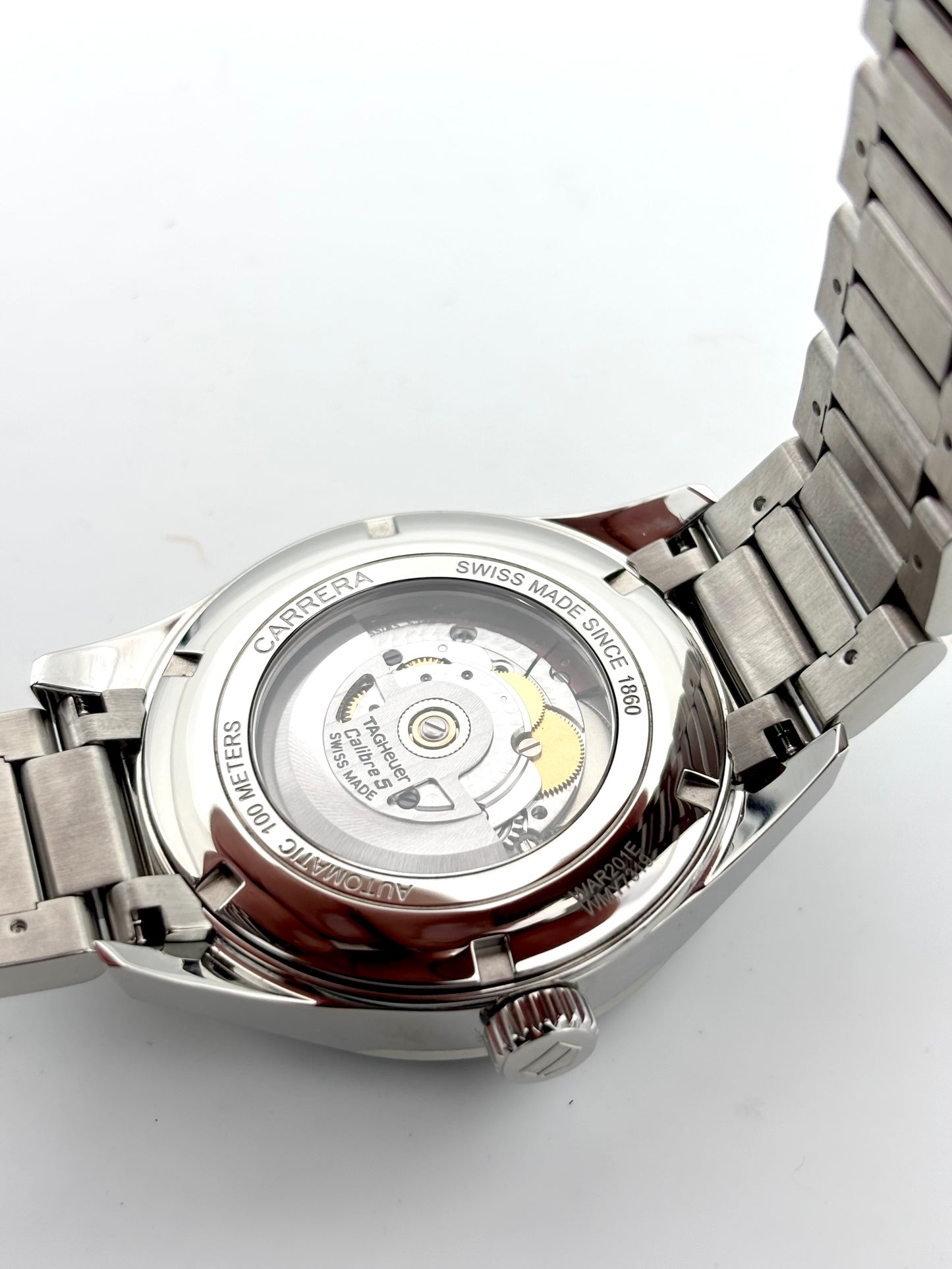 TAG Heuer Carrera Calibre 5, DAYDATE, TOP ZUSTAND, FULL-SET, BLUE DIAL