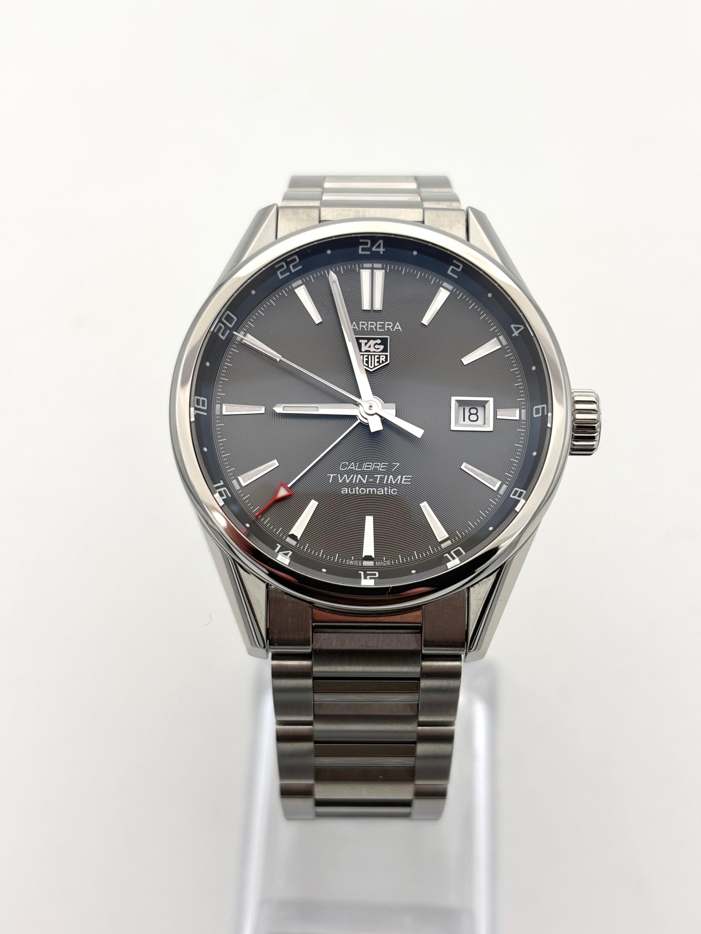 TAG Heuer Carrera Calibre 7, GMT, DATE, TOP ZUSTAND, FULL-SET