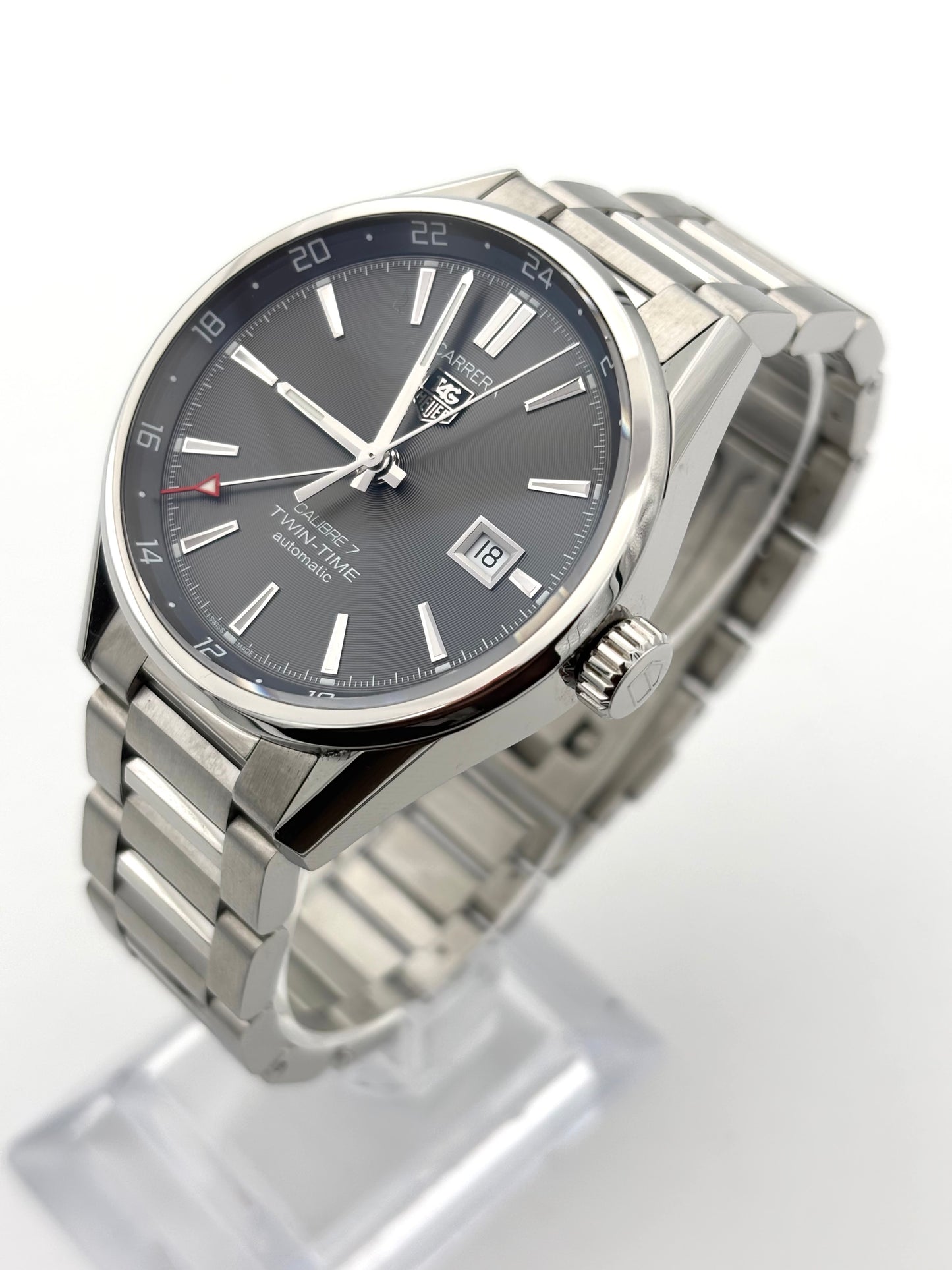 TAG Heuer Carrera Calibre 7, GMT, DATE, TOP ZUSTAND, FULL-SET