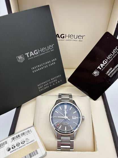 TAG Heuer Carrera Calibre 7, GMT, DATE, TOP ZUSTAND, FULL-SET